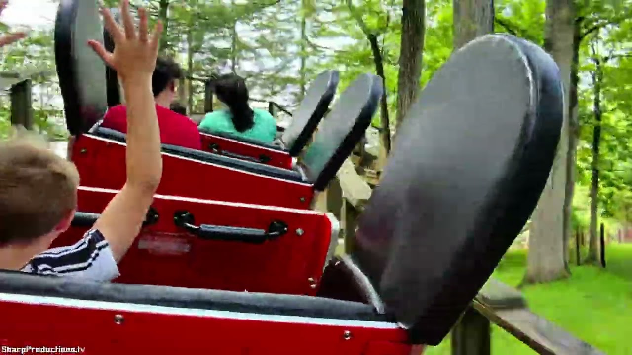 Rollo Coaster POV at Idlewild & SoakZone - Pennsylvania