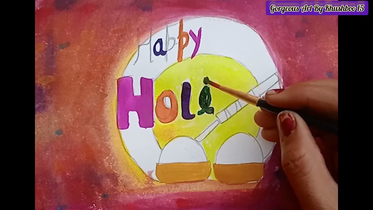 How To Make Holi Image? Holi Image Kaise Banaye?