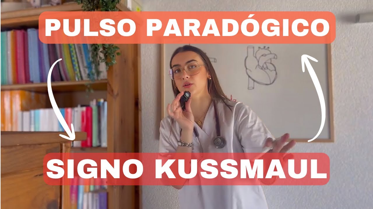 Explicación SENCILLA de Pulso Paradójico VS Signo de Kussmaul I Dra. Emmanemses 