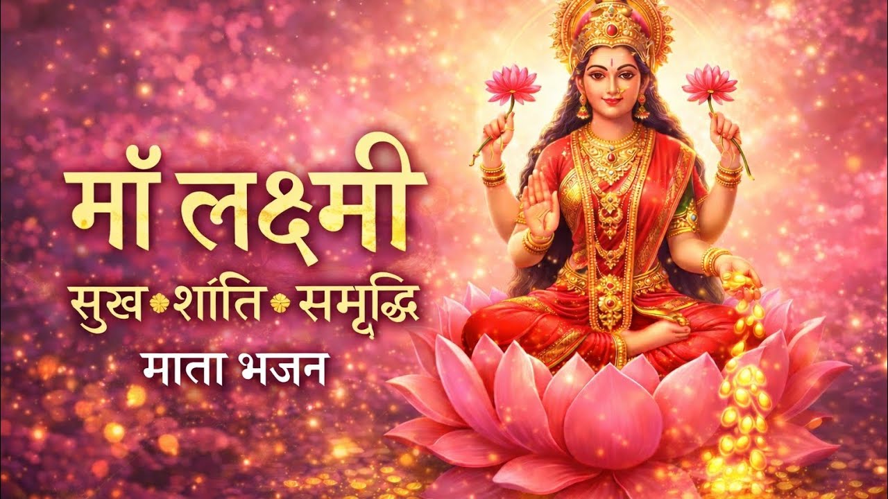  माँ लक्ष्मी भजन 🌺 | मन को शांति और उल्लास देने वाला गीत
