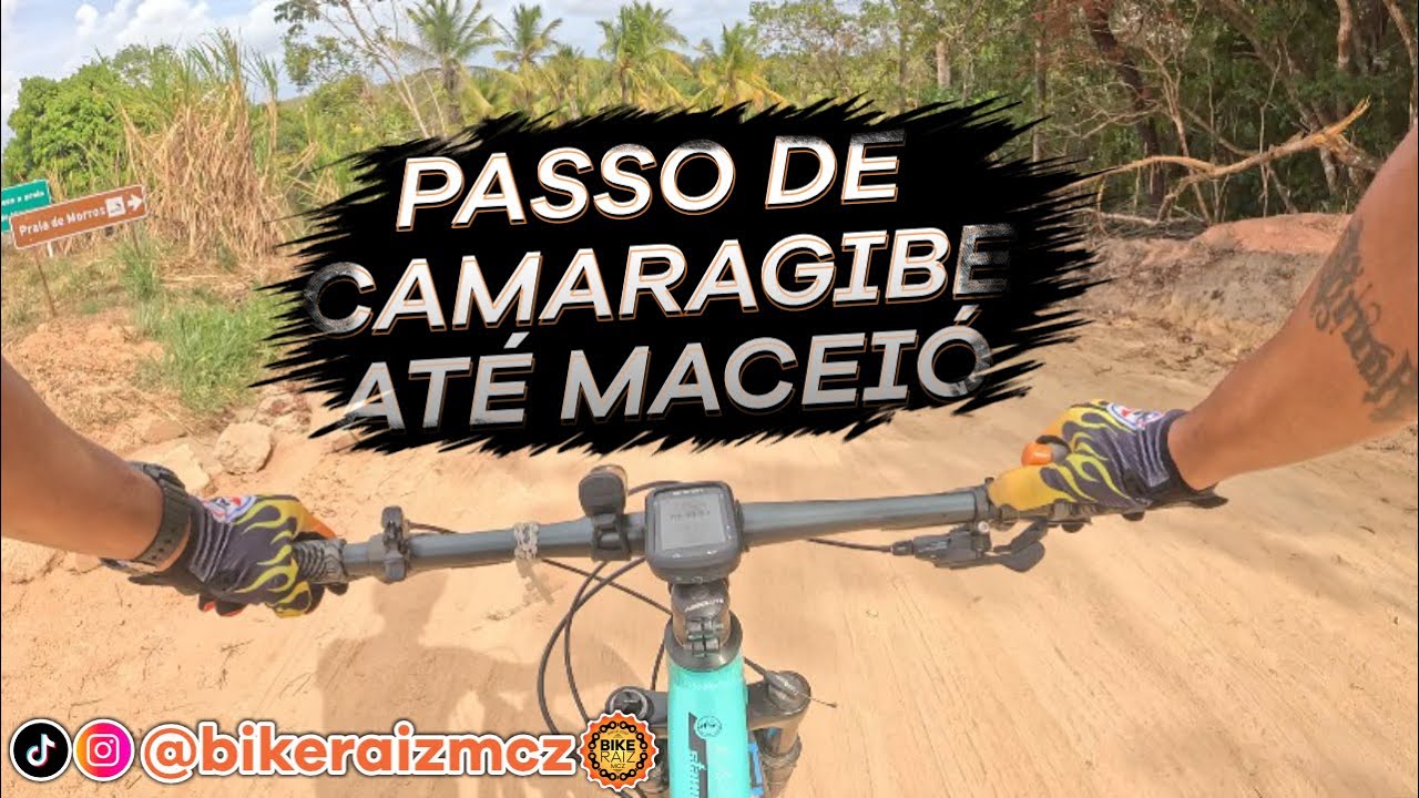 Pedal de Morros do Camaragibe até Maceió. #bikeraiz