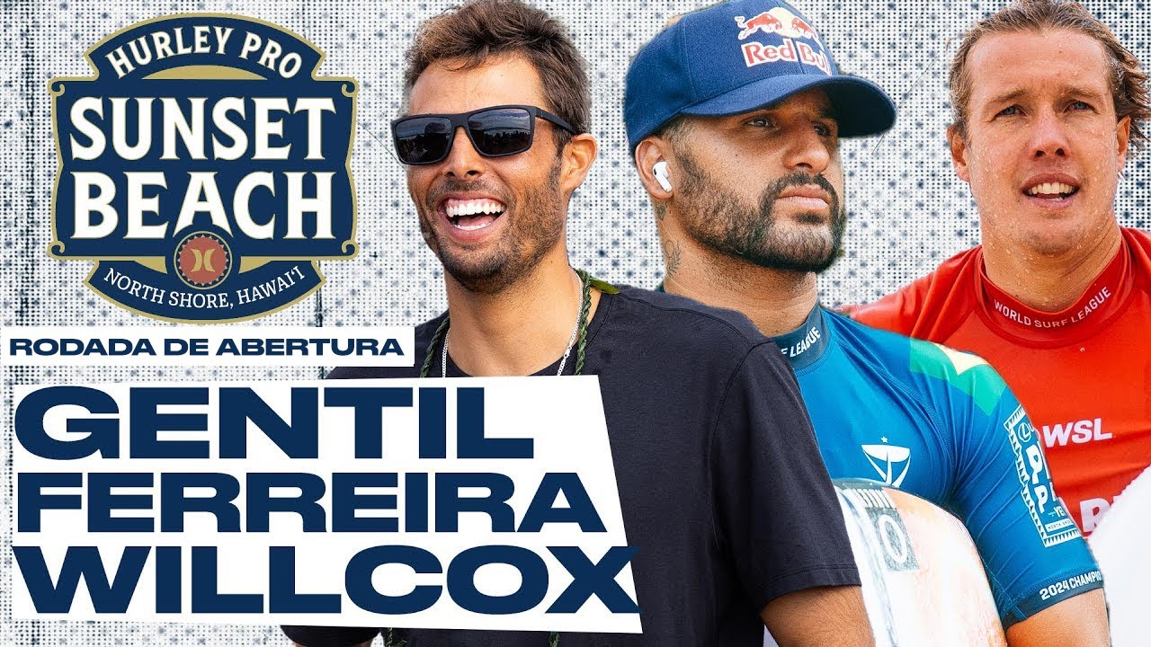IAN GENTIL X ITALO FERREIRA X JACOB WILLCOX  |  Hurley Pro Sunset Beach  |  WSL Brasil