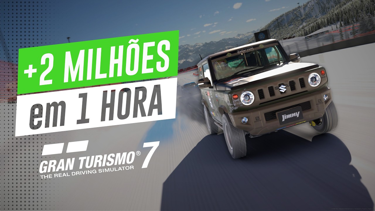 Sem tempo? Ganhe muito dinheiro no Gran Turismo 7 com esse método!