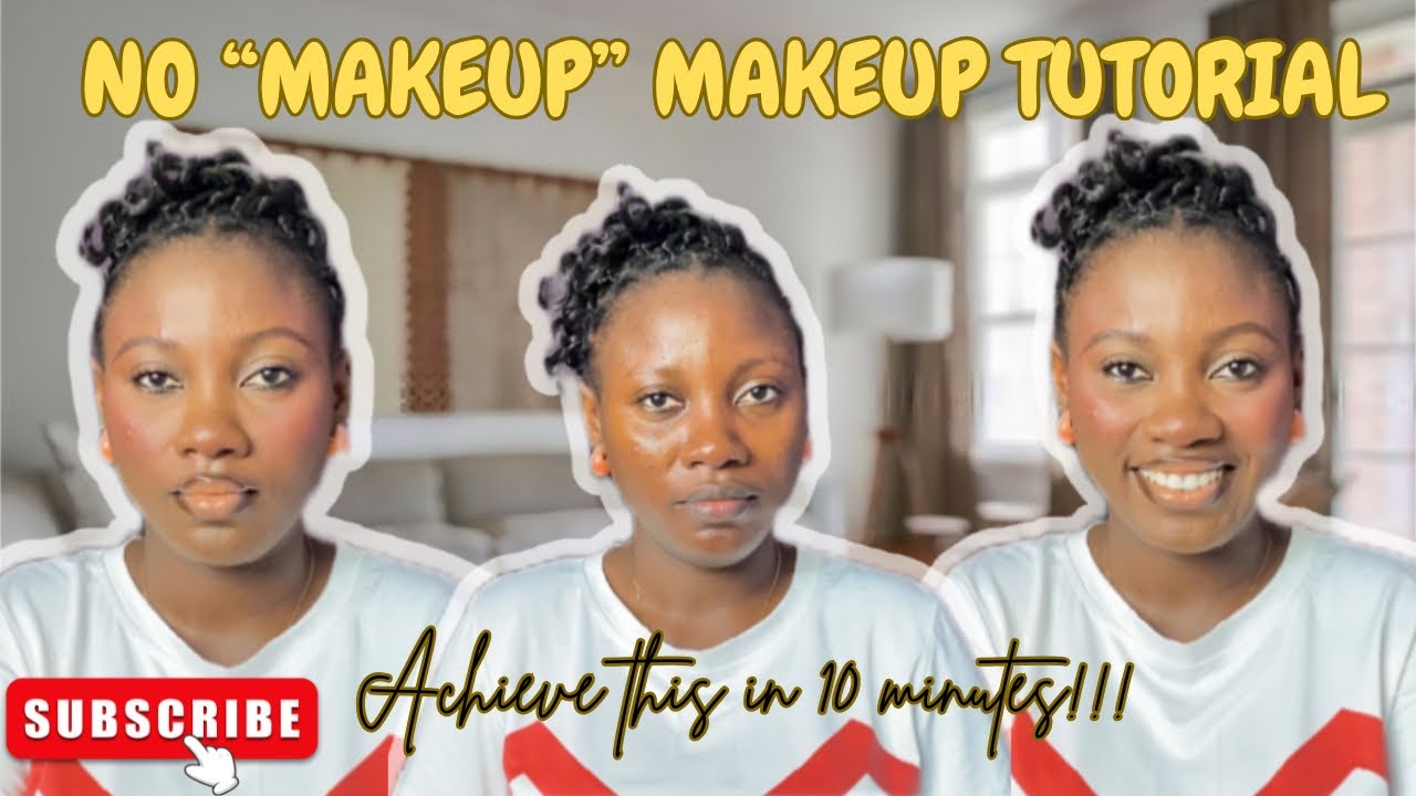 NO FOUNDATION ‘NO MAKEUP’ MAKEUP FOR WORK - DONE IN 10 MINUTES! || MAKEUP TUTORIAL FOR WORK