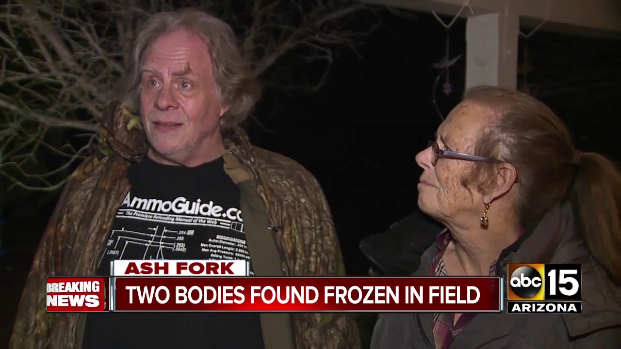 Two bodies found frozen in Ash Fork field