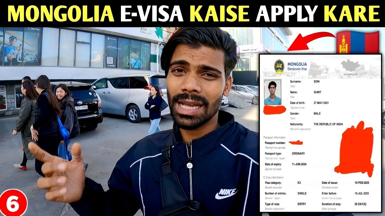 🇲🇳 HOW TO APPLY MONGOLIA E-VISA | HOW TO GET MONGOLIA E-VISA | MONGOLIA E-VISA