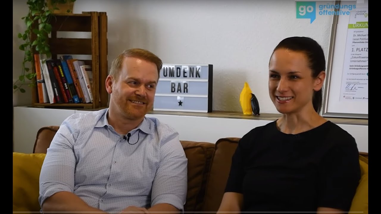 Gründungen der Bergstraße - 3 Fragen an...Dr. Julia Dubowy u. Dr. Michael Müller, Pflanzentheke GmbH
