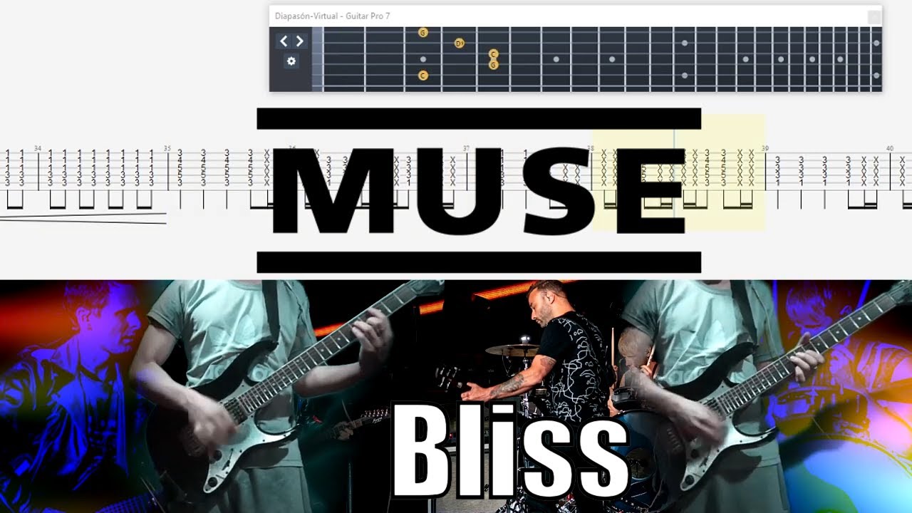 Muse Bliss - Guitar Cover