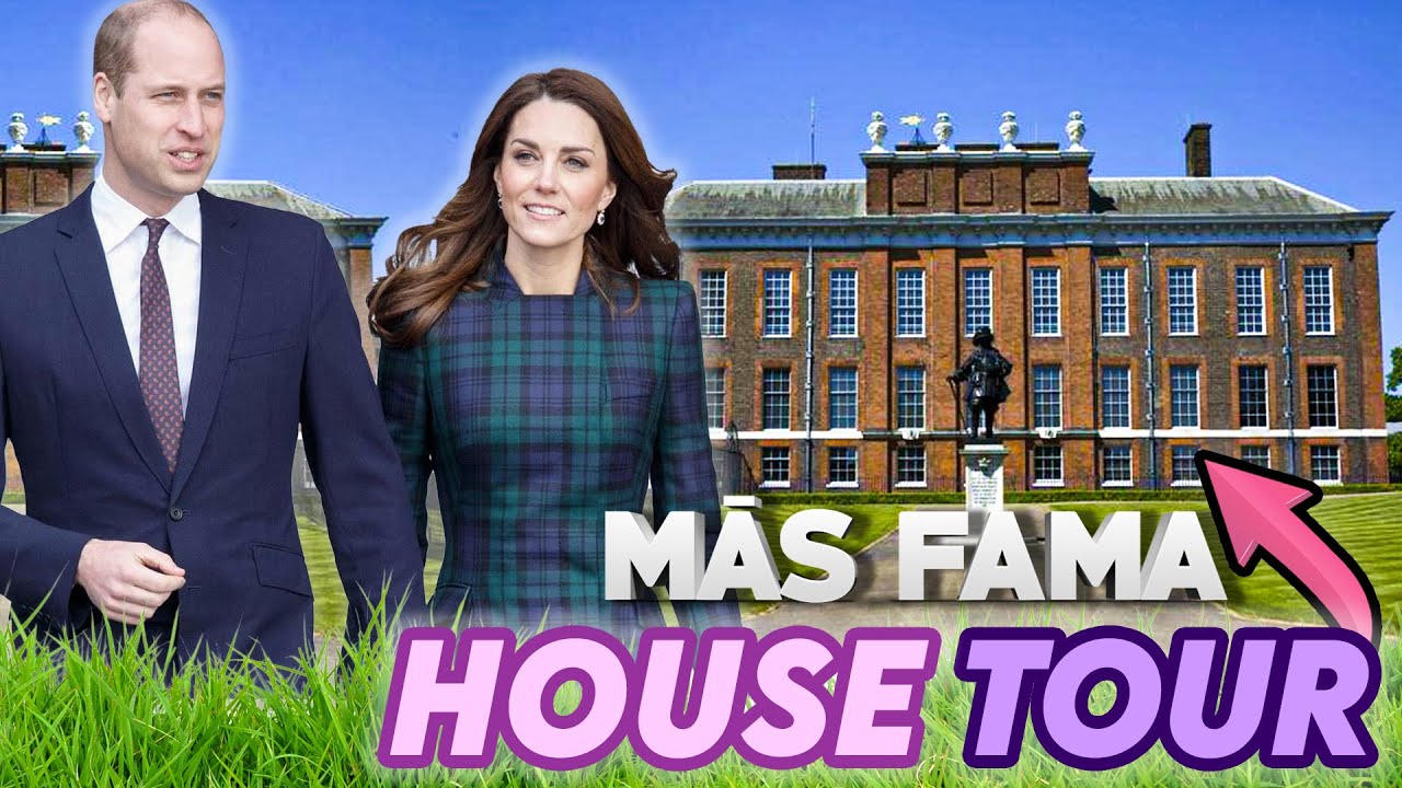 Príncipe William Y Princesa Kate | House Tour | Dentro del Palacio de Kensington y más 🏡