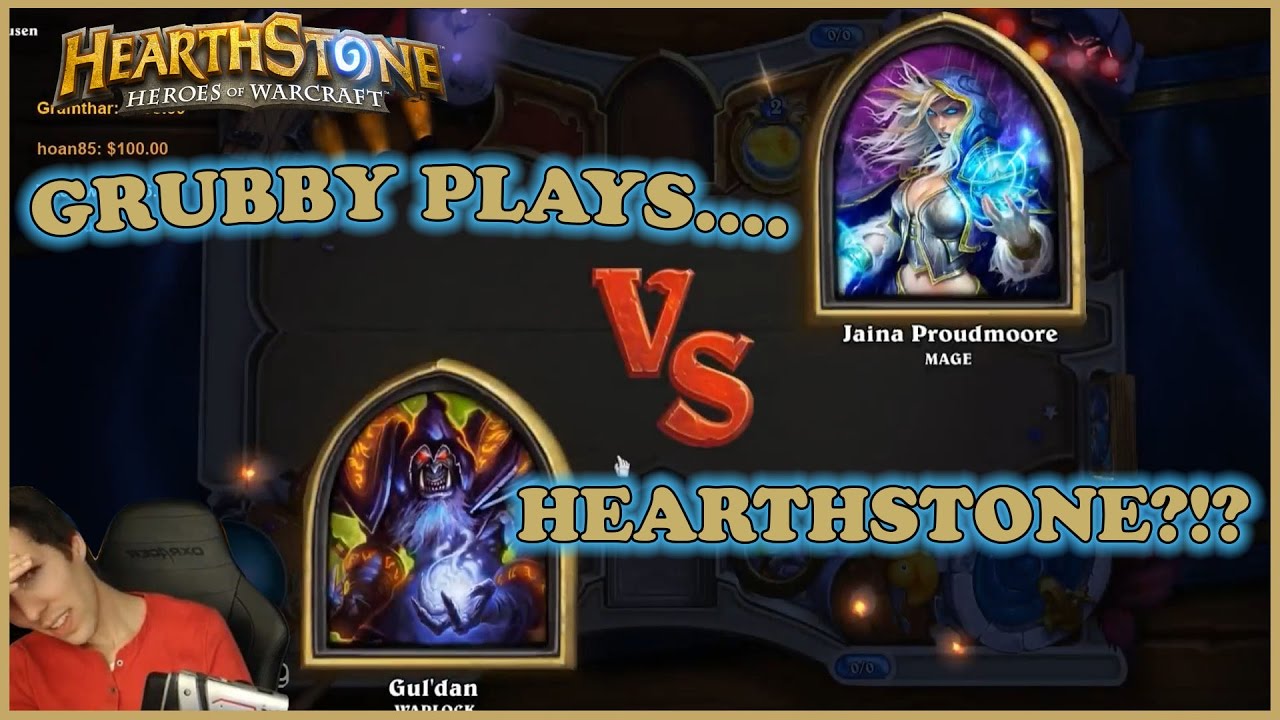 *BONUS VIDEO* Grubby Plays....Hearthstone?!
