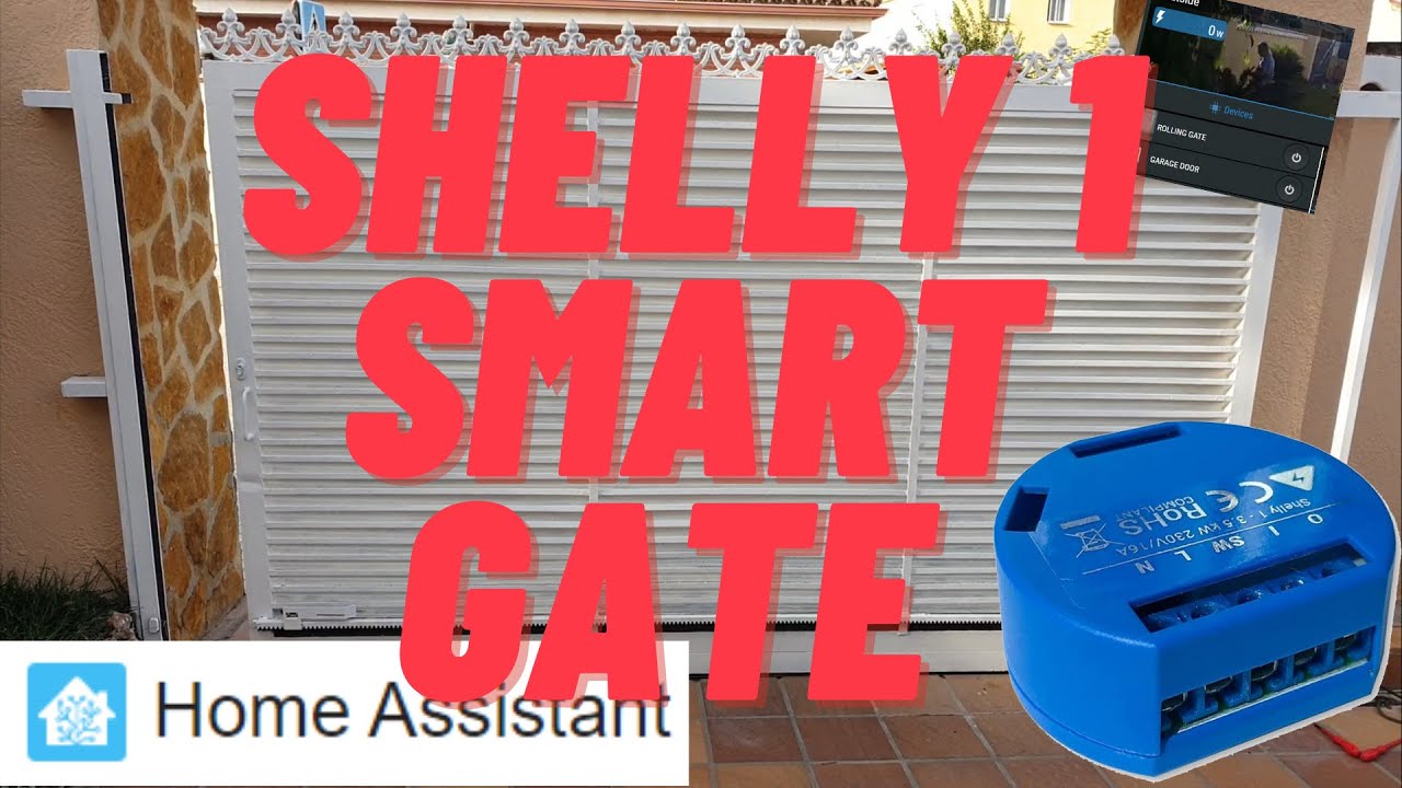 Make Your Garage Gate Smart With a Shelly 1