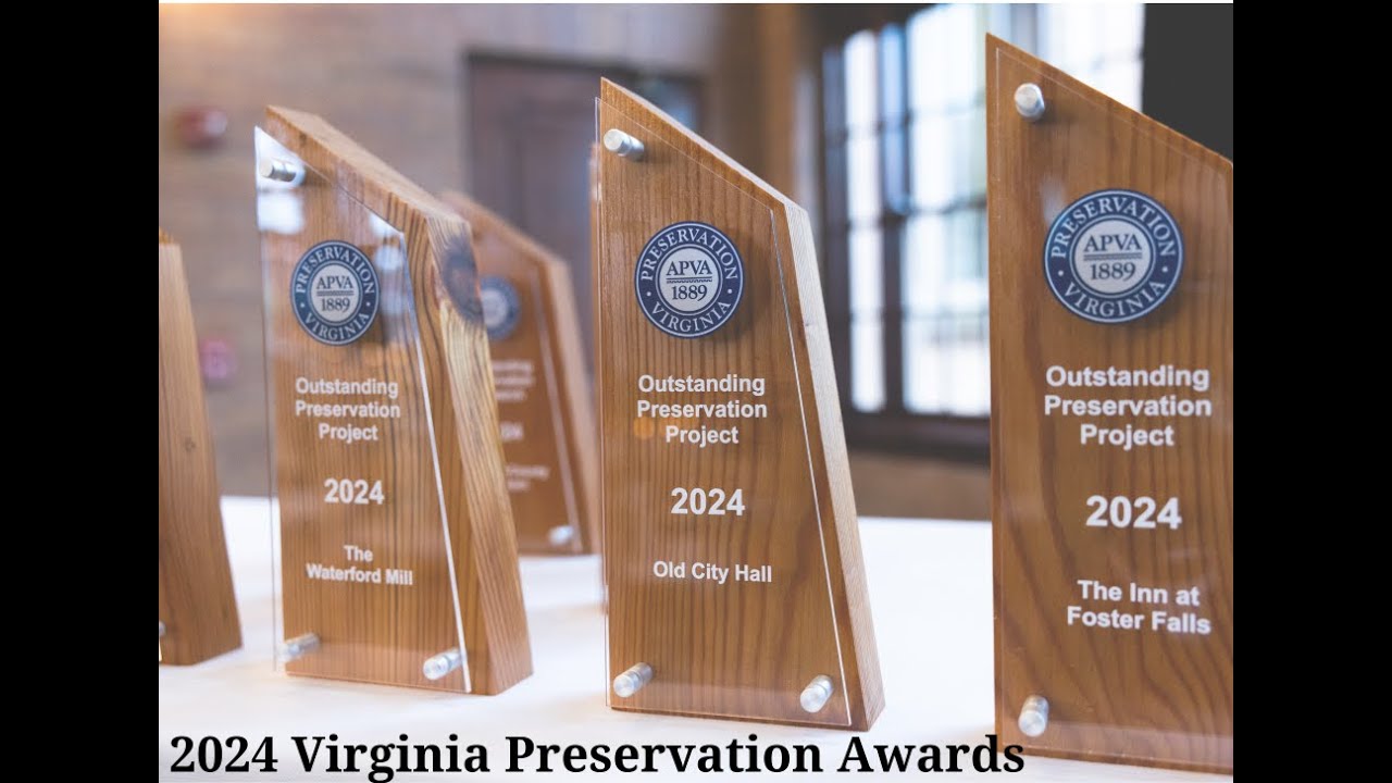 Announcing the 2024 Virginia Preservation Awardees