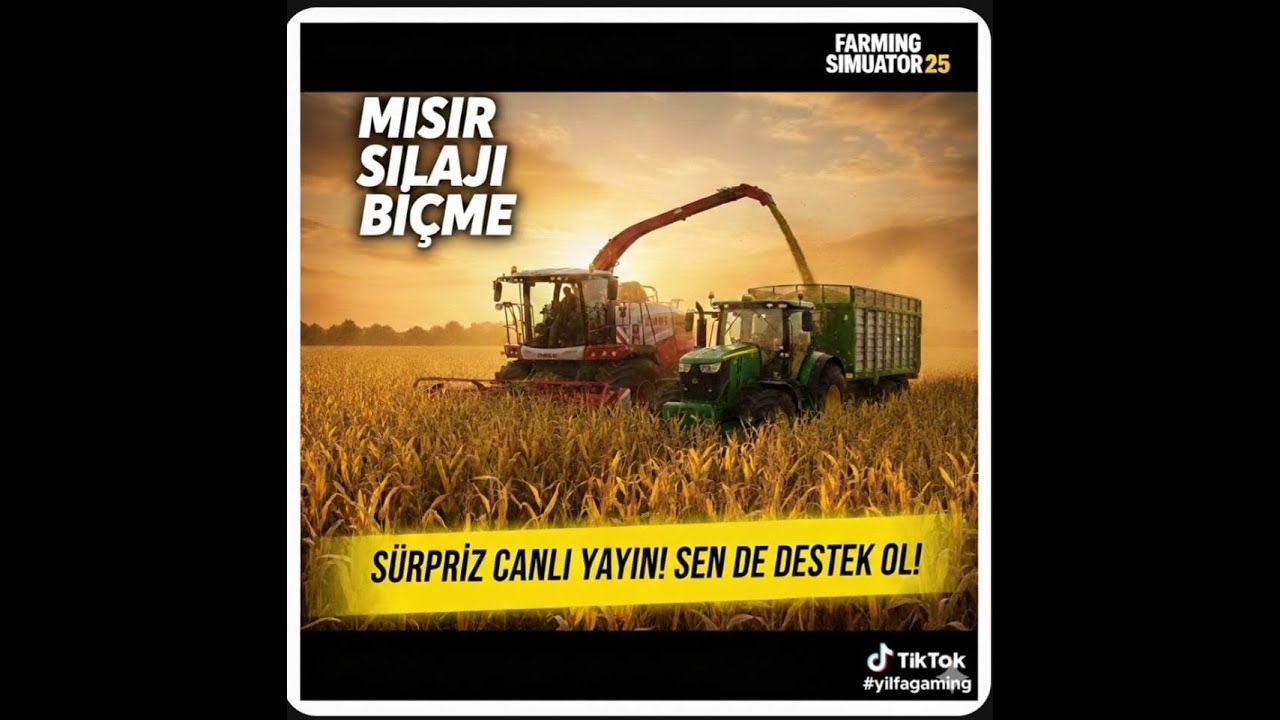 GERÇEKÇİ MISIR SİLAJI 🚜 | FS25 Realistic Farming