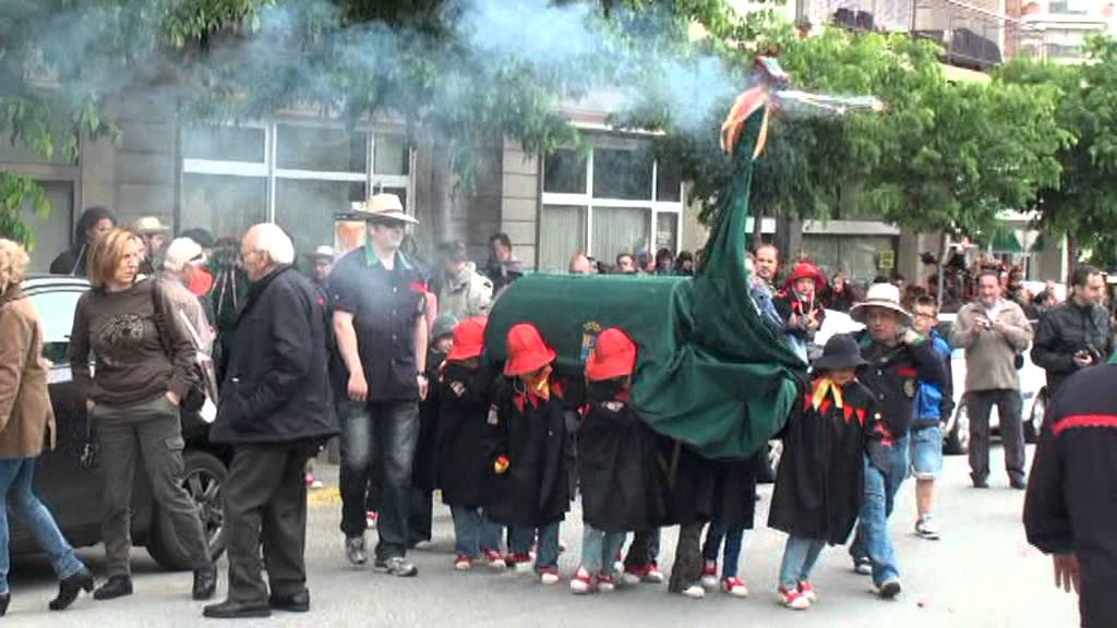 Berga. La Patum infantil. 2013. Passada