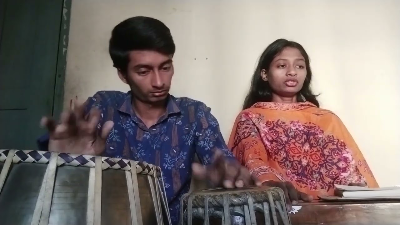 গান:হিমের রাতে ওই গগনের দ্বীপগুলিরে....