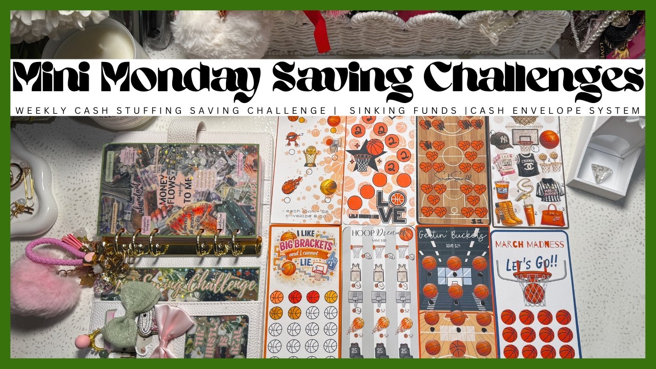 SMALL WINS MONDAY | MAR WK2 | MINI SAVING CHALLENGE | MINI MONDAY | CASH STUFFING| HOW TO BUDGET