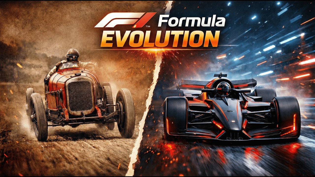 Formula 1 Evolution  – From Classics to Modern Speed