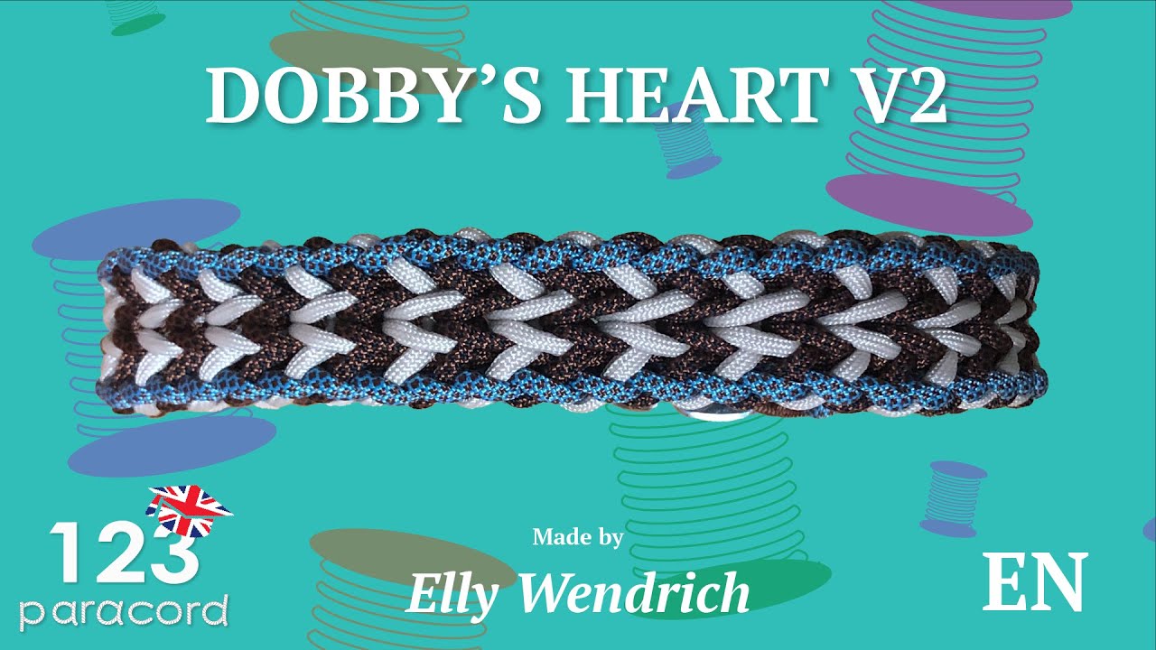 Dobby's Heart V2 | Paracord tutorial ENGLISH