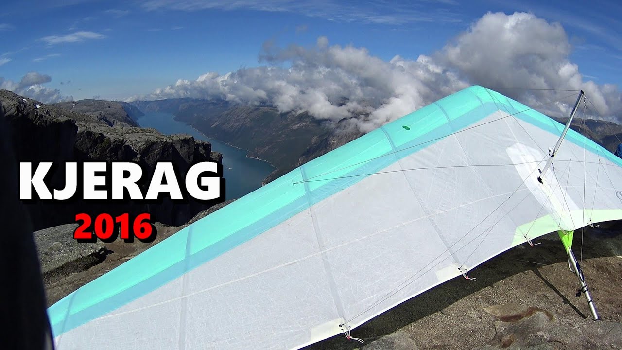KJERAG 2016 #hanggliding
