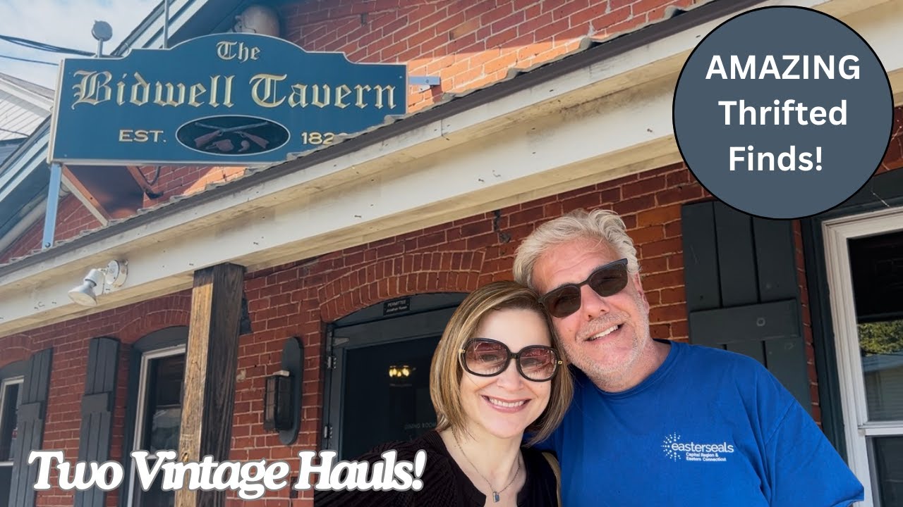 Thrifting Together!  Vintage Haul!