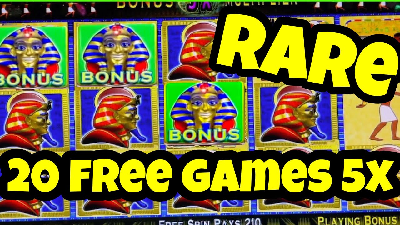 RARE 20 SPINS 5 X ON PHARAOH'S FORTUNE SLOT - MASSIVE JACKPOT $100 BETS