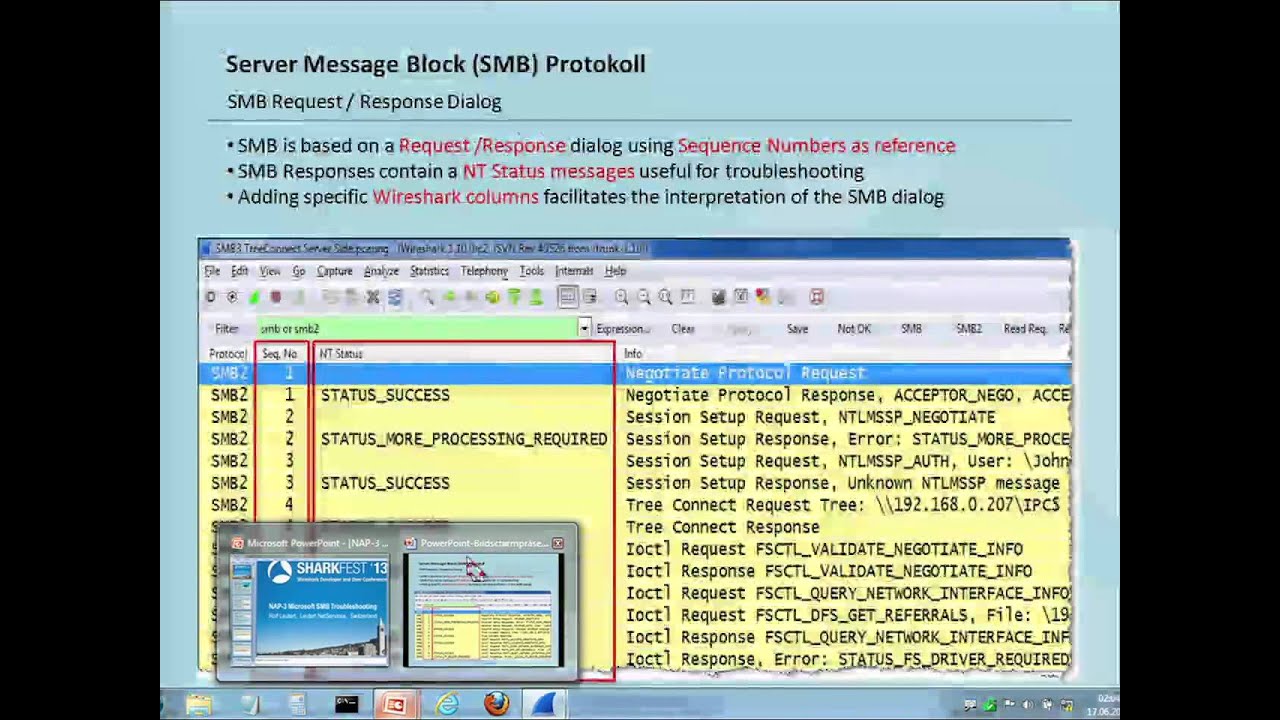 Sharkfest 2013 - Microsoft SMB Troubleshooting (Rolf Leutert)