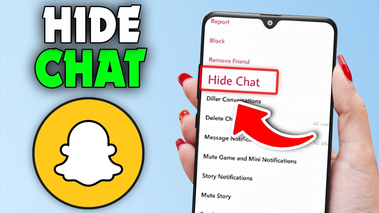 Как скрыть переписку в Snapchat, не удаляя её (2026)