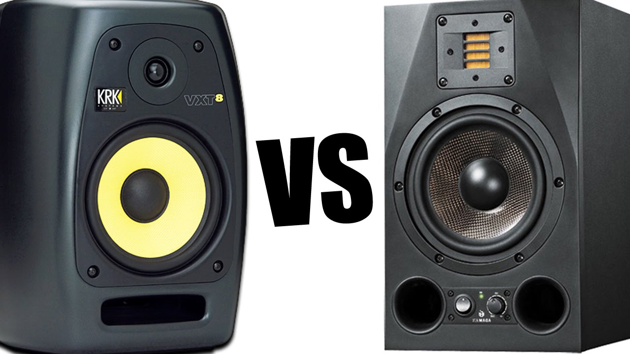 Adam A7X vs KRK VXT8 (тест звука, обзор студийных мониторов, отзывы)