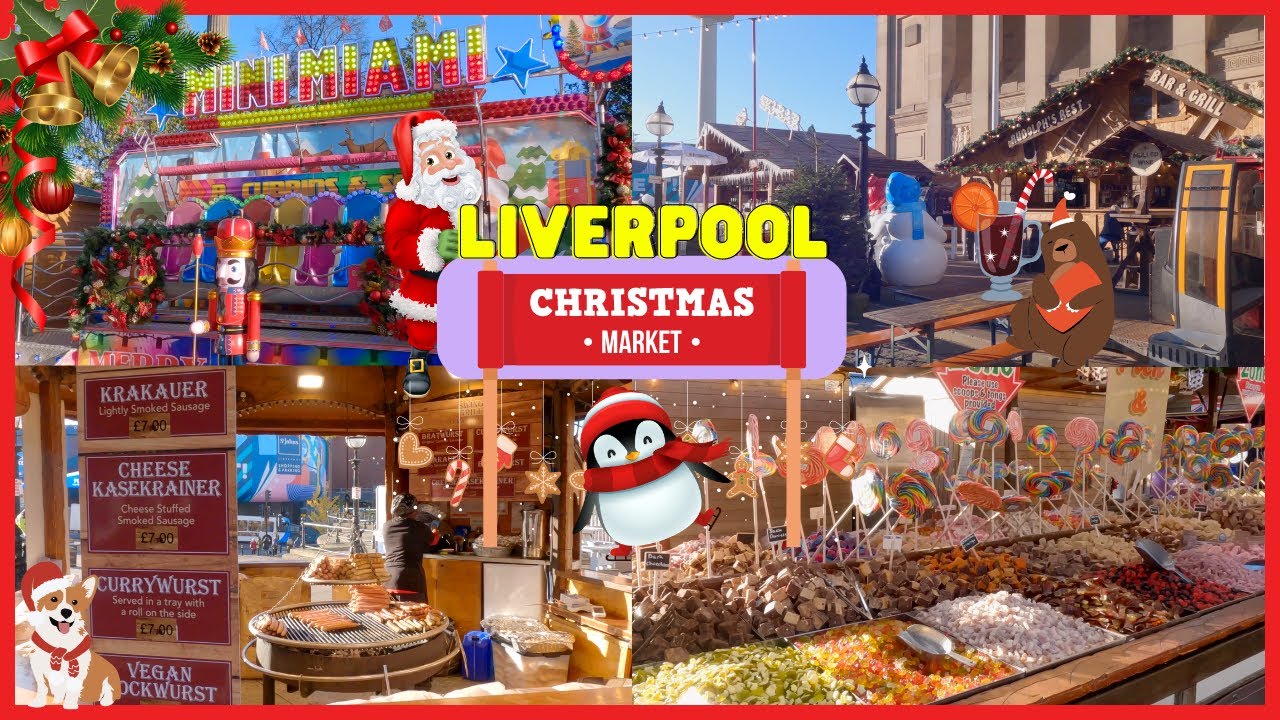✨LIVERPOOL✨ CHRISTMAS MARKET LIME STEET 2022 Merseyside England