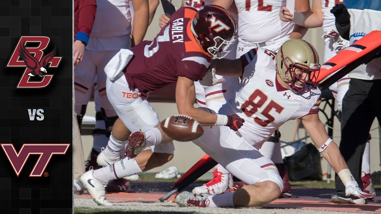 Boston College vs. Virginia Tech Football Highlights (2018)