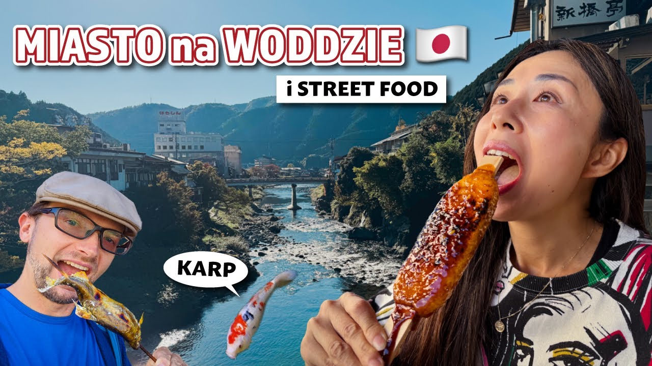 Tu pływają karpie w kanale! - Gifu #1
