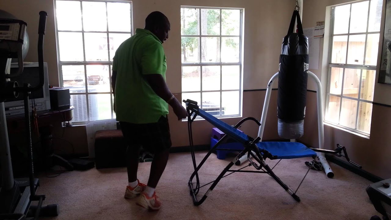 Poor man's Ab Lounger Gym