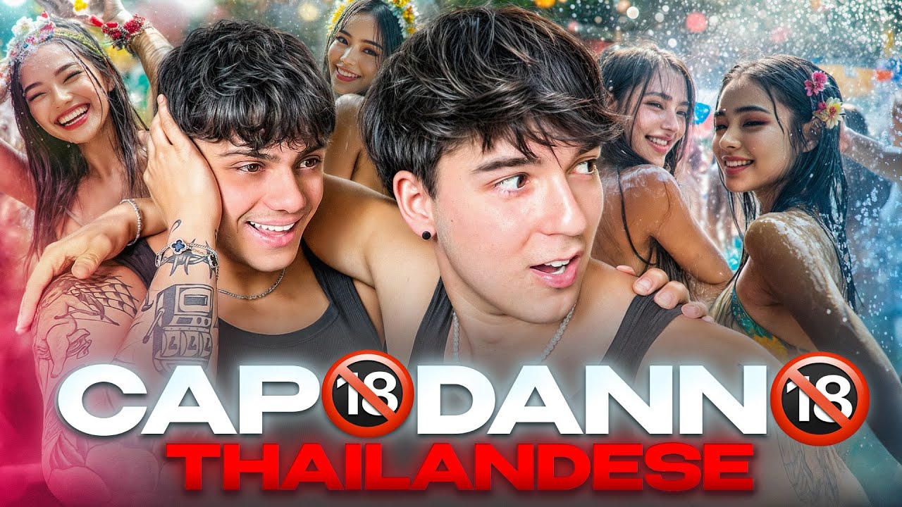 CIRCONDATO DA RAGAZZE AL CAPODANNO THAILANDESE