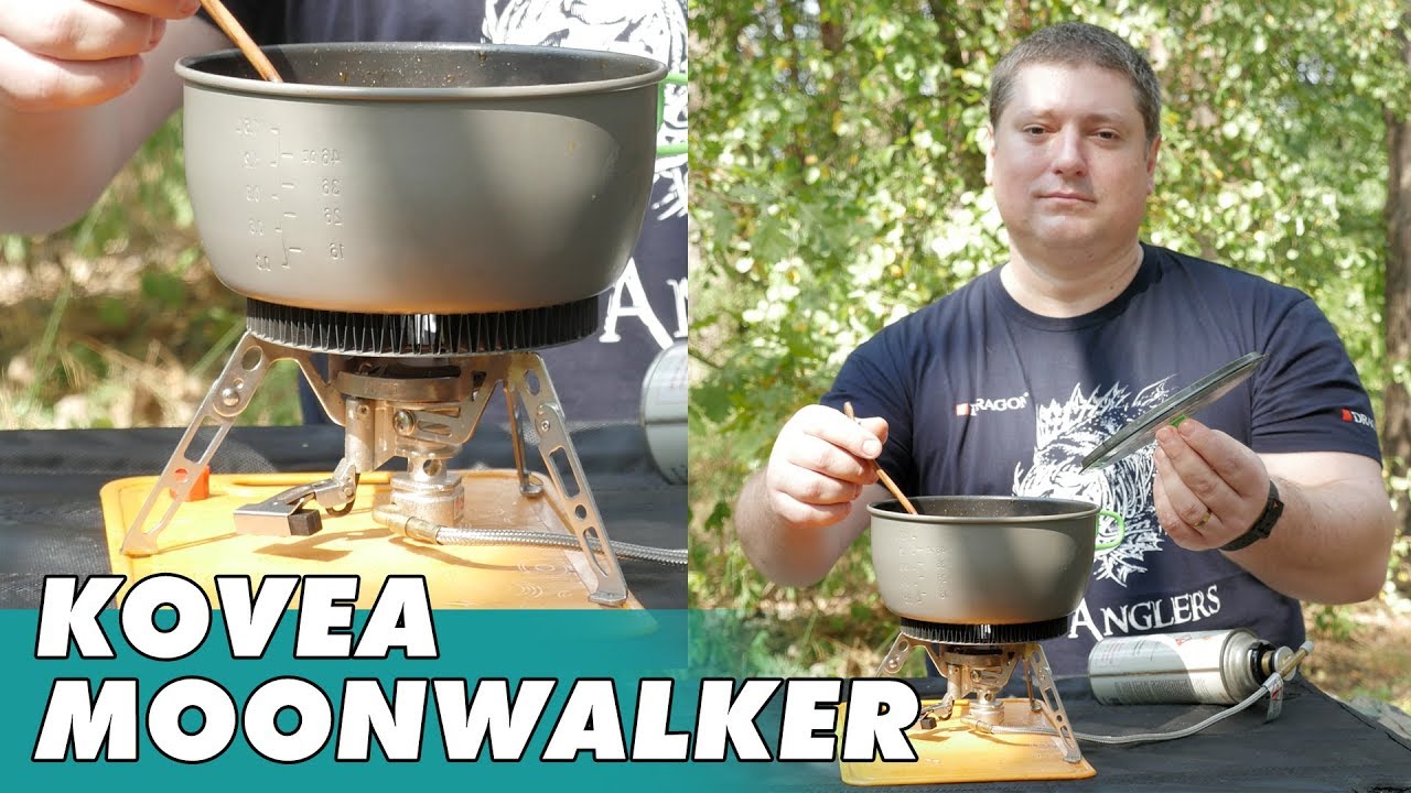 Туристическая газовая плитка Kovea Moonwalker KB-0211G: эталон надежности