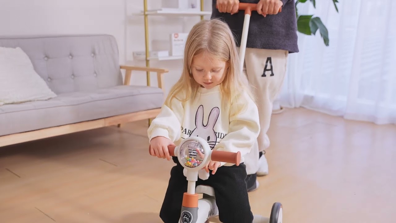JMMD 4 in 1 Tricycle for Toddlers 1-3 Years Old