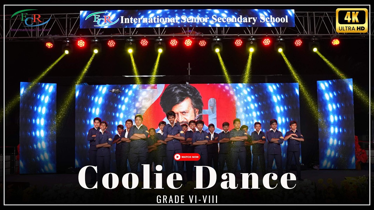 Coolie Dance💃🕺|| Grade VI-VIII || Enthusia 26 Annual Day Celebrations || ECR School Kaniyamoor