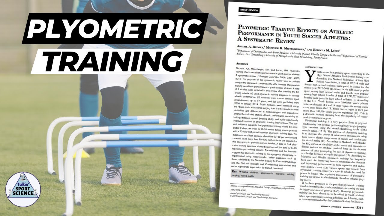 PLYOMETRIC TRAINING FOR YOUTH SOCCER ATHLETES (BY ABIGAIL A. BEDOYA ET AL.)