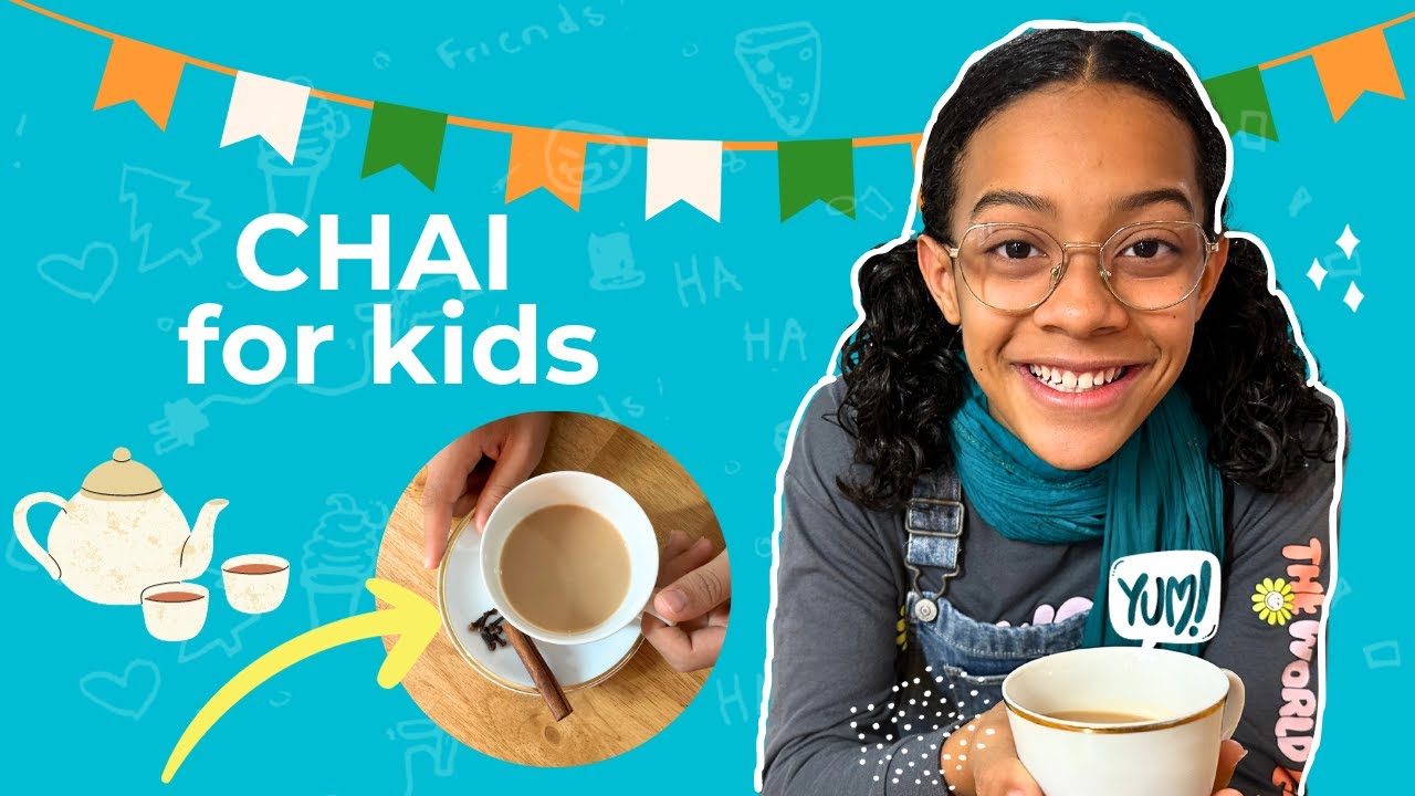 Let's try making authentic CHAI | kids cooking show #diwali