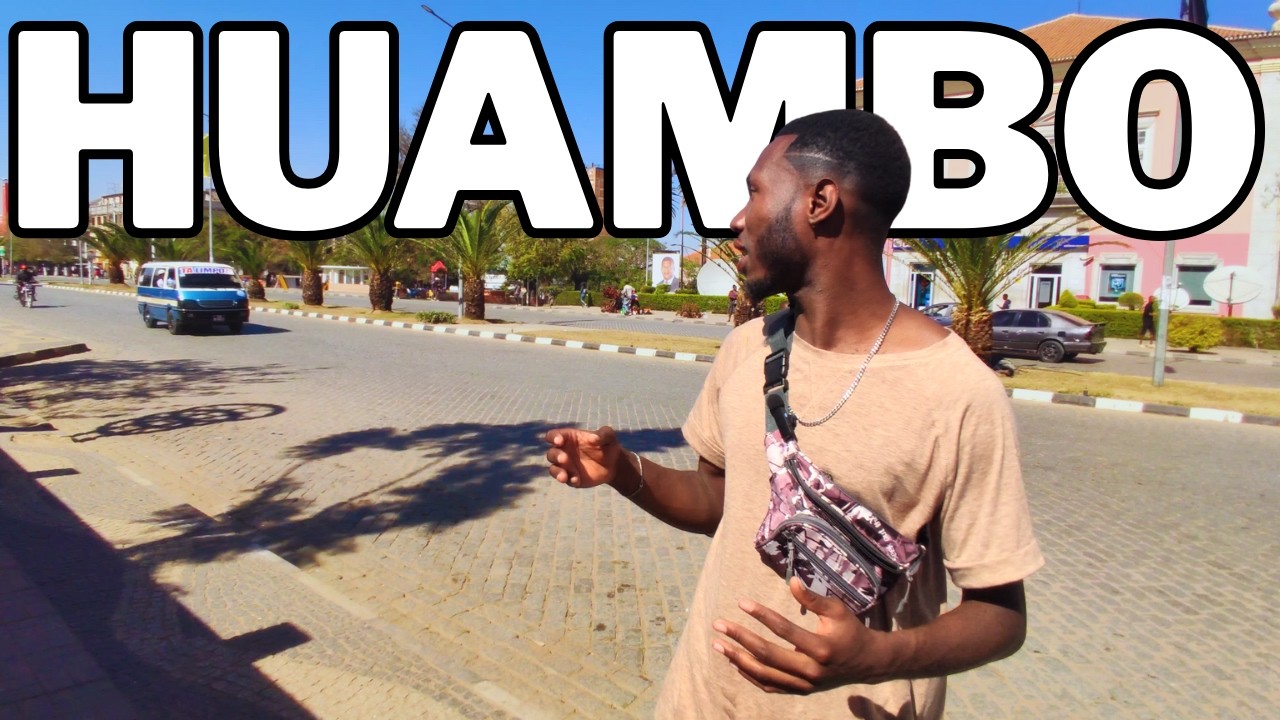 CHEGUEI NO HUAMBO – A CIDADE ANGOLANA QUE PARECE EUROPA! 🇦🇴✨