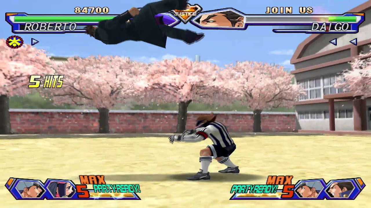 Rival schools 2 : Roberto Flying Combo Collection