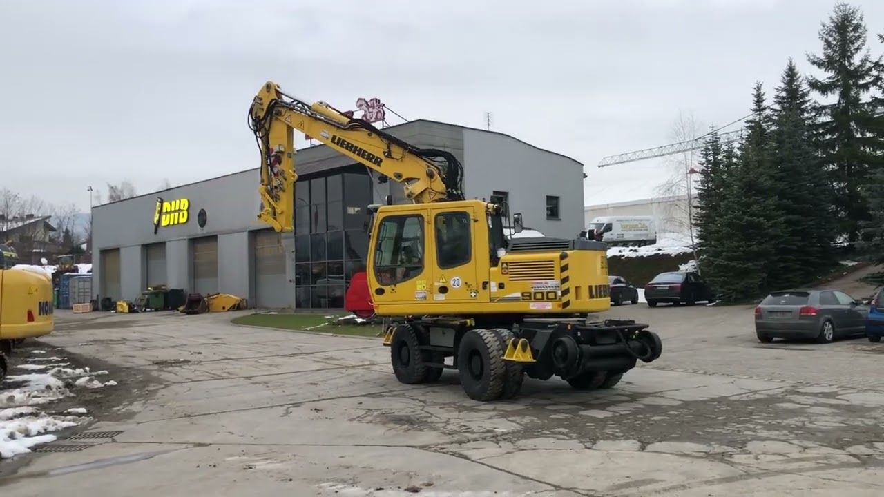 Koparka kolejowa Liebherr A900CZW Litronic 2012r.