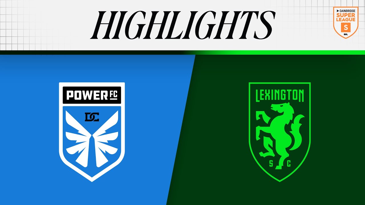 9.12.2025 | DC Power FC vs. Lexington SC - Game Highlights