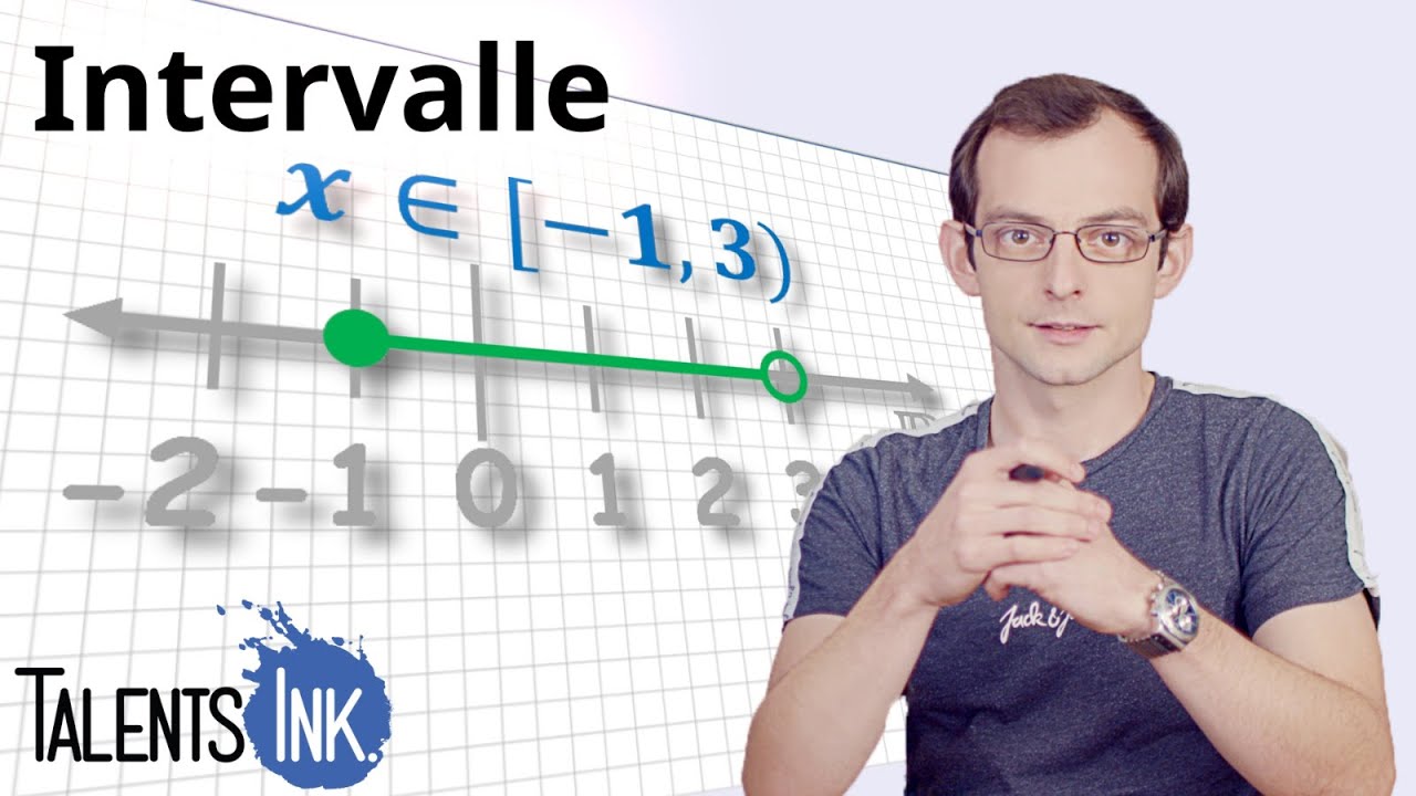 Intervalle | Intervalle einfach erklärt | Offen, geschlossen und halboffen