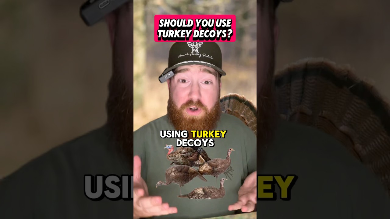 Should you use Turkey decoys? #hunting #turkeyhunting