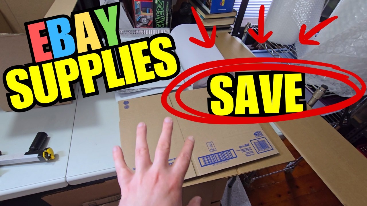 📦 The BEST EBAY Shipping Supplies I Use for My Reselling Business and Top Tools For Sellers