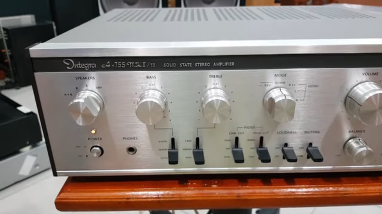 (Đã bán) Treble đánh rất bén - Amply Onkyo A 755 mk ii/ 70  đẹp keng giá tốt - 0943398877