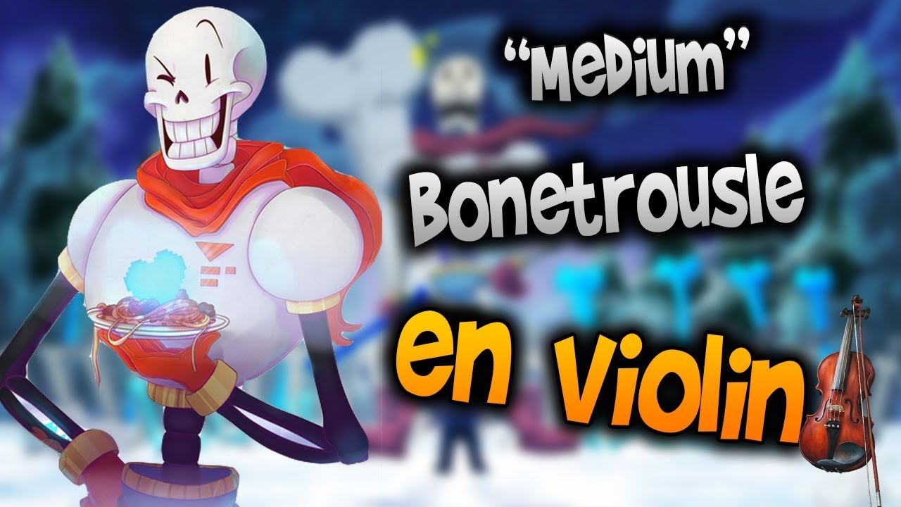 Undertale - Bonetrousle en Violín|How to Play,Tutorial,Tab,sheet music,Como Tocar|Manukesman