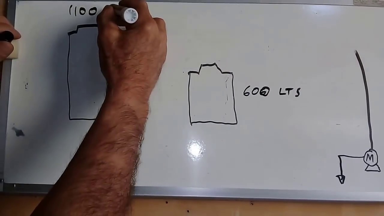 Instalación de 2 ó más tinacos de diferente VOLUMEN, con un solo ELECTRONIVEL...