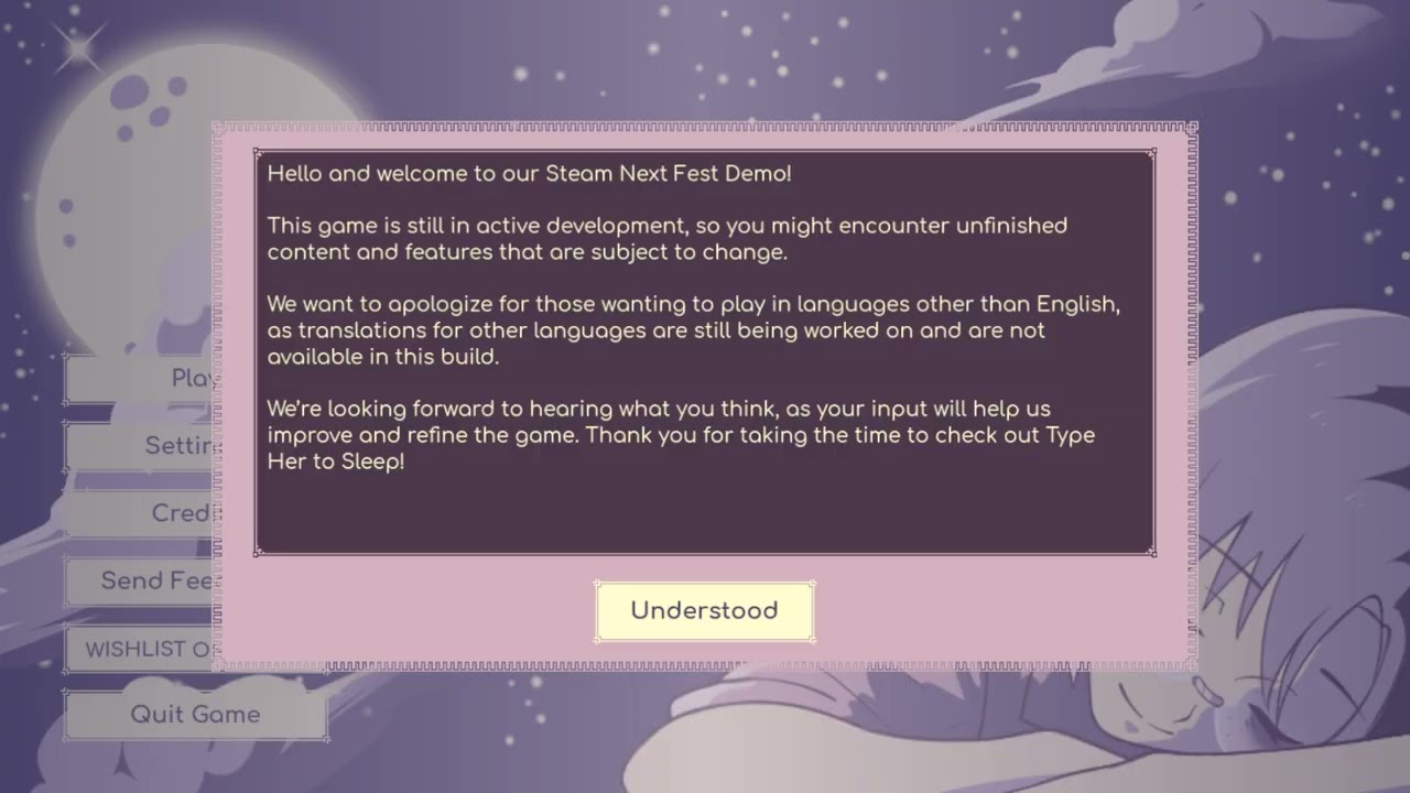 Type Herp Story pt1 (Type Her to Sleep Demo)