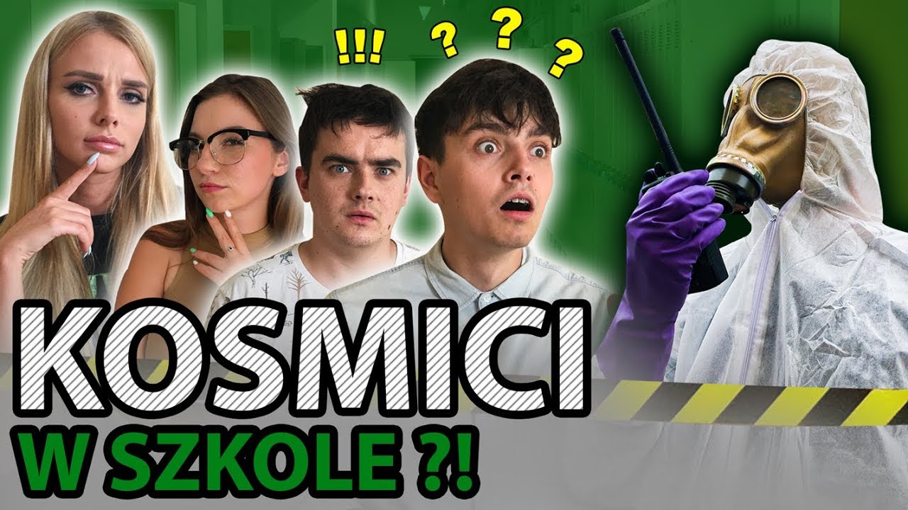 KOSMICI w szkole⁉️👽[ft. JDabrowsky, Mamiko, Luure, Kiślu]
